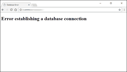 loi error establishing a database connection wp - Cách khắc phục lỗi không kết nối được cơ sở dữ liệu