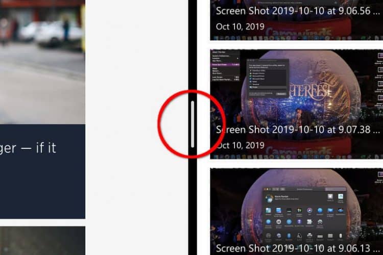 split view divider 768x512 1 750x500 1 - Hướng dẫn cách sử dụng Split View trên Macbook